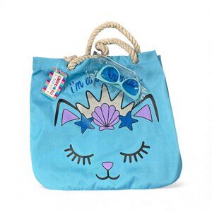 Kids shoulder bag with sunglasses